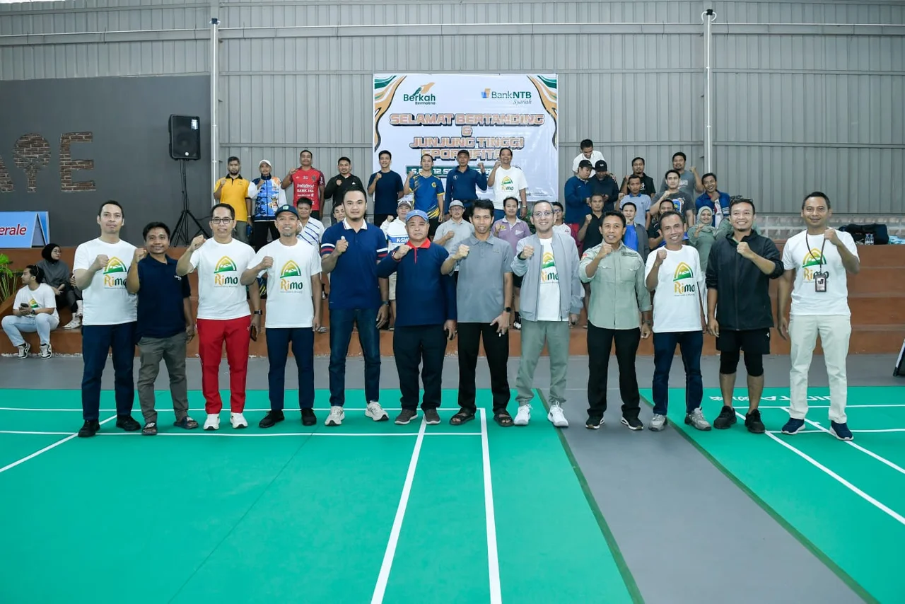 Bank NTB Syariah Perkuat Sinergi Kampus Lewat RIMO Badminton Cup 2026